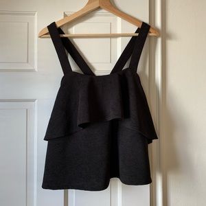 Madewell Texture & Thread Tiered Tank Top